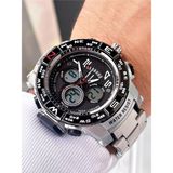 Sewor Digital & Analog Erkek Kol Saati LED Işık, Takvim, KRONOMETREP3388S1467