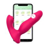 Sex Toy Anal Vajina Ultra Gerçekçi Eğilebilir ve Bükülebilir Yapay Penis, Her Zemine Sabitlenebilir Güçlü İleri Geri ve Rotasyon Hareketli Dil Vajina Eme Titreşimli Seks Oyuncaları Sex aleti (Şekil)