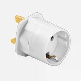 Seyahat Adaptörü Tip G-Tip F 13A 250V (4'Li Paket)