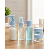 Seyahat İçin 5 Li Şeffaf Dolum Şişesi Seti 30 Ml
