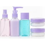 Seyahat Için 5’li Şeffaf Kozmetik Şişe Seti 30 ml