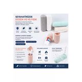 Seyahat Tipi Diş Fırçası Ve Diş Macunu Saklama Kabı Taşınabilir Hijyenik Diş Fırçalık