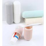 Seyahat Tipi Diş Macunu Ve Fırçası Kabı 4 Renk