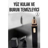 Seyahat Tipi Mini Taşınabilir Siyah Burun Kulak Yanak Kıl ve Tüy Temizleme Makinesi