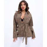 Seyam 7326 Ceket-Terni - Leopar