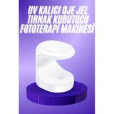 Seyehat Tipi Mini Oje Kurutucu Ultr.iole Mor Işık Protez Tırnak Kurutucu