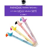 Seyfi Kırtasiye 0.7 Versatil Uçlu Kalem Seti Papağan 4 Adet - diğer - Çok Renkli