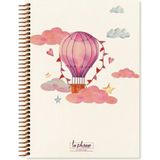 Seyfi Kırtasiye 17X24 cm 80 Yaprak Çizgisiz Balon Sert Kapak Telli Defter 60 gr Krem Rengi Kaliteli Kağıt - Renkli - standart