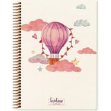 Seyfi Kırtasiye 20X28 cm 100 Yaprak Çizgisiz Balon Sert Kapak Telli Defter 60 gr Krem Rengi Kaliteli Kağıt - Renkli - standart