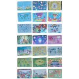 Seyfi Kırtasiye 30x45 CM 12 ADET YIKANABİLİR BESLENME ÖRTÜSÜ KARMA DESEN GELMEKTEDİR UNİSEX MODELLER