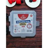 Seyfi Kırtasiye Saklama Kabı Seti Çatal + Kaşık Plastik Beslenme Kabı - Şeffaf