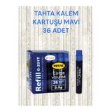 Seyfi Kirtasiye Tahta Kalem Kartuşu Mavi, 36 Adet