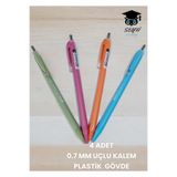 SEYFİ KİRTASİYE Versatil Uçlu Kurşun Kalem Seti, 0.7 mm, 4'lü, Renkli