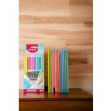 SEYFİKİRTASİYE 12 PASTEL RENK KURU BOYA BOYA KALEMİ SETİ COLOR PEPS PASTEL RENK 12 Lİ