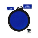 SEYFİKİRTASİYE 15 cm Sünger Parmak Boyası, Mavi, Baskı Boyası
