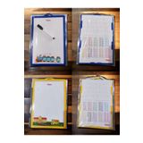 SEYFİKİRTASİYE 2 ADET ÇİFT TARAFLI YAZI TAHTASI EN:17CM BOY:26CM SERT YAZ-SİL KARTON MALZEME PLASTİK ÇERÇEVE