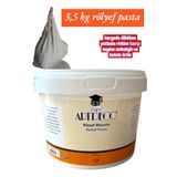 SEYFİKİRTASİYE 3500 gr rölyef pasta beyaz Artdeco Yerli üretim naylon ambalaj ve kutulu ürün A kalite rölyef macunu