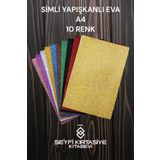 SEYFİKİRTASİYE A4 SİMLİ YAPIŞKANLI EVA 10 RENK