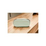 SEYFİKİRTASİYE Oval Fermuarlı Kalem Kutusu, Deri, Mint Yeşili