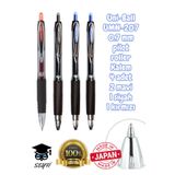 SEYFİKİRTASİYE Uni-Ball OMM-207 0.7 mm Jel Pilot Roller Kalem, 4 Adet
