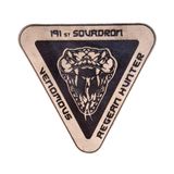 Seyhan Askeri Malzeme 191 FİLO ÜÇGEN Deri PEÇ - Arma - Patch