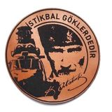 Seyhan Askeri Malzeme 203 Melek Filo "başkaları Yaşasın Diye" Deri Peç- Arma - Patch