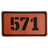 Seyhan Askeri Malzeme 571 Deri Peç- Arma - Patch