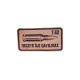 Seyhan Askeri Malzeme 7,62 Reçete Ile Satılmaz Deri Peç -arma - Leather Patch