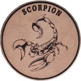 Seyhan Askeri Malzeme Akrep Deri Peç - Arma - Scorpion Leather Patch