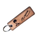 Seyhan Askeri Malzeme ATATÜRK Deri Anahtarlık - Arma - Leather Key Holder