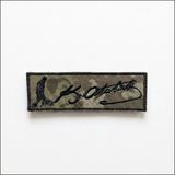 Seyhan Askeri Malzeme Atatürk Kocatepe İsimlik - Kamuflaj Ajanda Uyumlu - 4cm x 12 cm