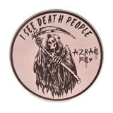 Seyhan Askeri Malzeme Azrail Filo I See Death People Deri Peç -Arma - Leather Patch