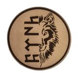 Seyhan Askeri Malzeme BÖRÜ GÖKTÜRKÇE TÜRK - Deri PEÇ - Arma - Patch