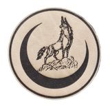 Seyhan Askeri Malzeme BOZKURT HİLAL Deri PEÇ - Arma - Patch