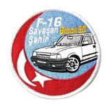 Seyhan Askeri Malzeme F-16 SAVAŞAN ŞAHİN PEÇ - Arma - Patch