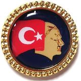 Seyhan Askeri Malzeme Harici Ceket Atatürk Rozeti