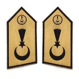 Seyhan Askeri Malzeme JANDARMA Deri SPOLET - Arma - Patch