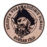 Seyhan Askeri Malzeme KORSAN FİLO- Deri PEÇ - Arma - Patch