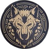 Seyhan Askeri Malzeme Kurt Deri Peç - Arma - Wolf Leather Patch
