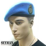 Seyhan Askeri Malzeme Mavi Bere (Armalı) 57