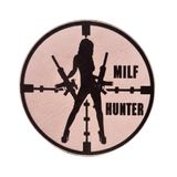 Seyhan Askeri Malzeme Mılf Hunter 2 Deri Peç -Arma - Leather Patch