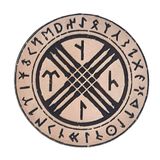 Seyhan Askeri Malzeme TENGRİ - Deri Peç - Arma - Türk Mitolojisi - Leather Patch