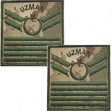Seyhan Askeri Malzeme Uzman Çavuş Rütbe (Kara Kuvvetleri Yeni Kamuflaj) - 5 Kademe - Yeşil