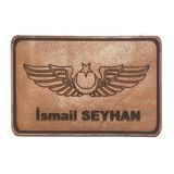 Seyhan PİLOT DERİ UÇUŞ BRÖVESİ İSİMLİK