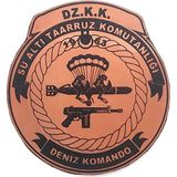 Seyhan Sat (Su Altı Taarruz) Deri Peç- Arma - Patch