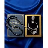 Seyhan Soylu Shop - Special Seri Kitap Kutulu Takı Seti Ve Tesbih Kombini - Kolye Küpe Special Tasarım Bileklik Yüzük 5 Parça Otantik Hediyelik - Doğum Günü Yıl Dönümü Şık Hediye