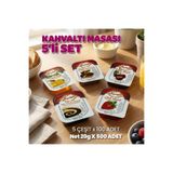 Seyidoğlu Kahvaltı Masası 5'li Set | 20 g x 500 Adet