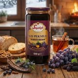 Seyidoğlu Kış Pekmezi 640 g – Andız, Keçiboynuzu, Üzüm ve Dut Karışımı - 640 gr