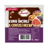 Seyidoğlu Kuru İncirli Cevizli Yaz Helvası, Geleneksel Tahin Helvası, 350g, Türkiye Menşeli