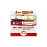 Seyidoğlu Mega Piknik Kahvaltılık Reçel + Tahin Pekmez + Bal + Fındık Kreması 15 gr 400'lü - 6 kg
